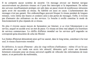 Extrait du rapport Théry sur les autoroutes de l'information